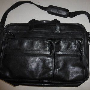 Wilson Leather Computer Laptop Briefcase Work Bag
